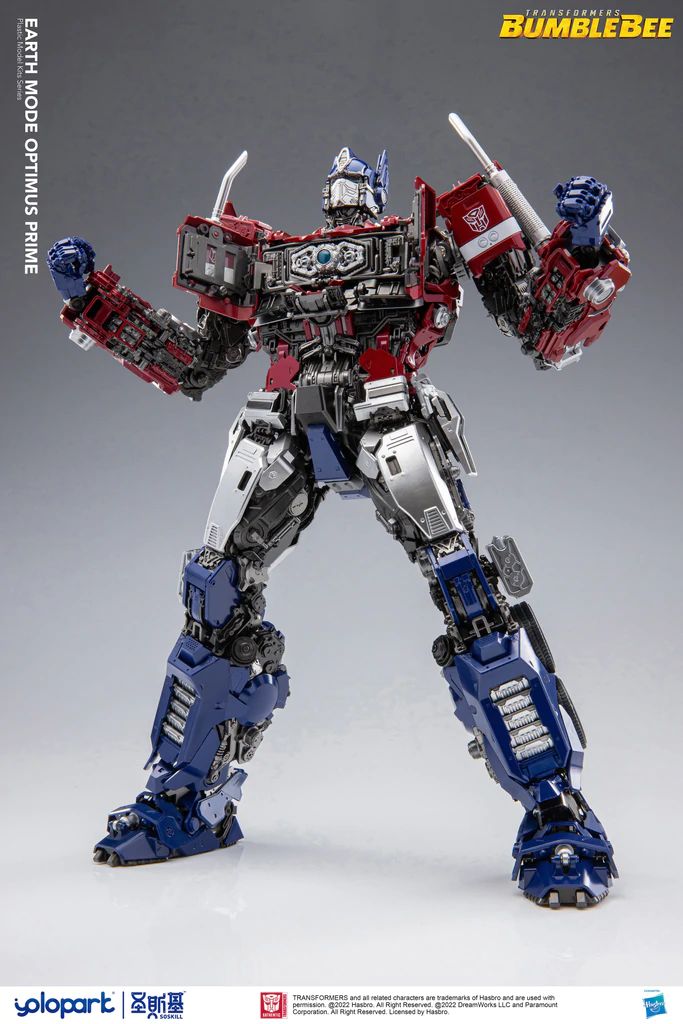 Yolopark Earth Mode Optimus Prime PLAMO Model Kit Official Images